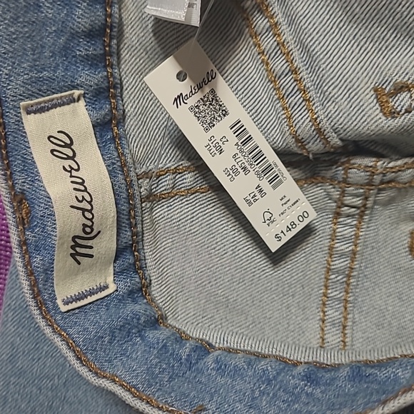 Madewell The Perfect Vintage Straight Jean's Size 23 - Picture 10 of 11